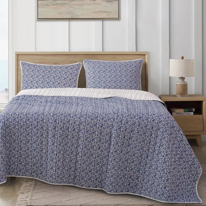 Staccato Reversible Quilt Set By HiEnd Accents