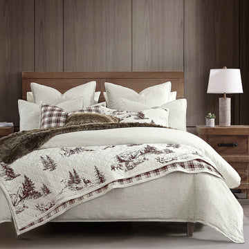 White Pine Reversible Quilt Set