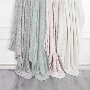 HiEnd Accents Pebble Creek Super Soft Throw Blanket, 50x60