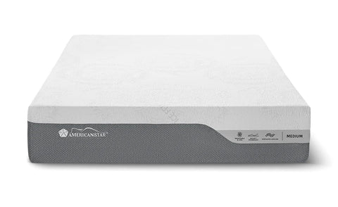 Americanstar Primerest Medium Breathable Cooling 12.5” Hybrid Mattress