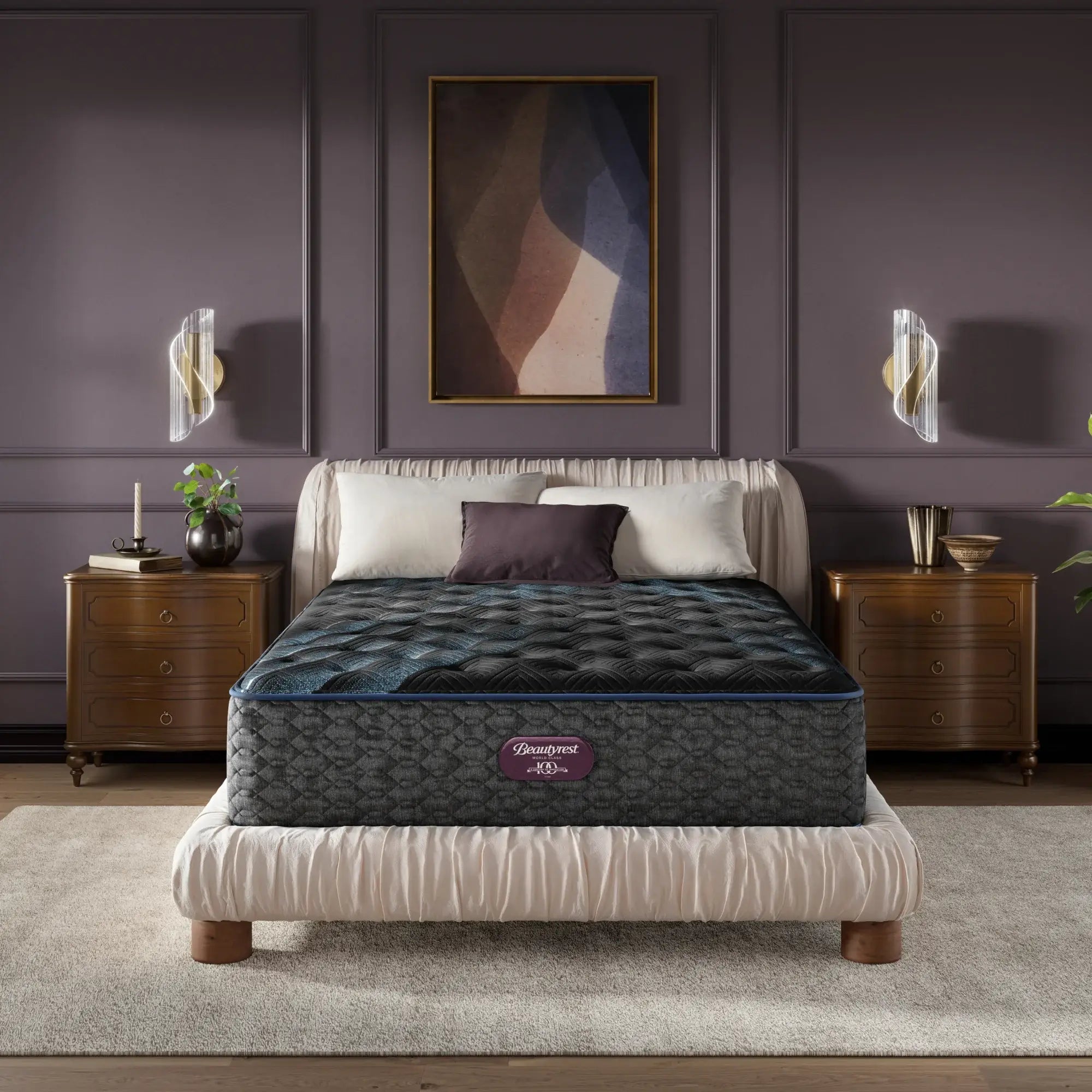 Beautyrest World Class Level Four Plush 15.25 Inch Mattress