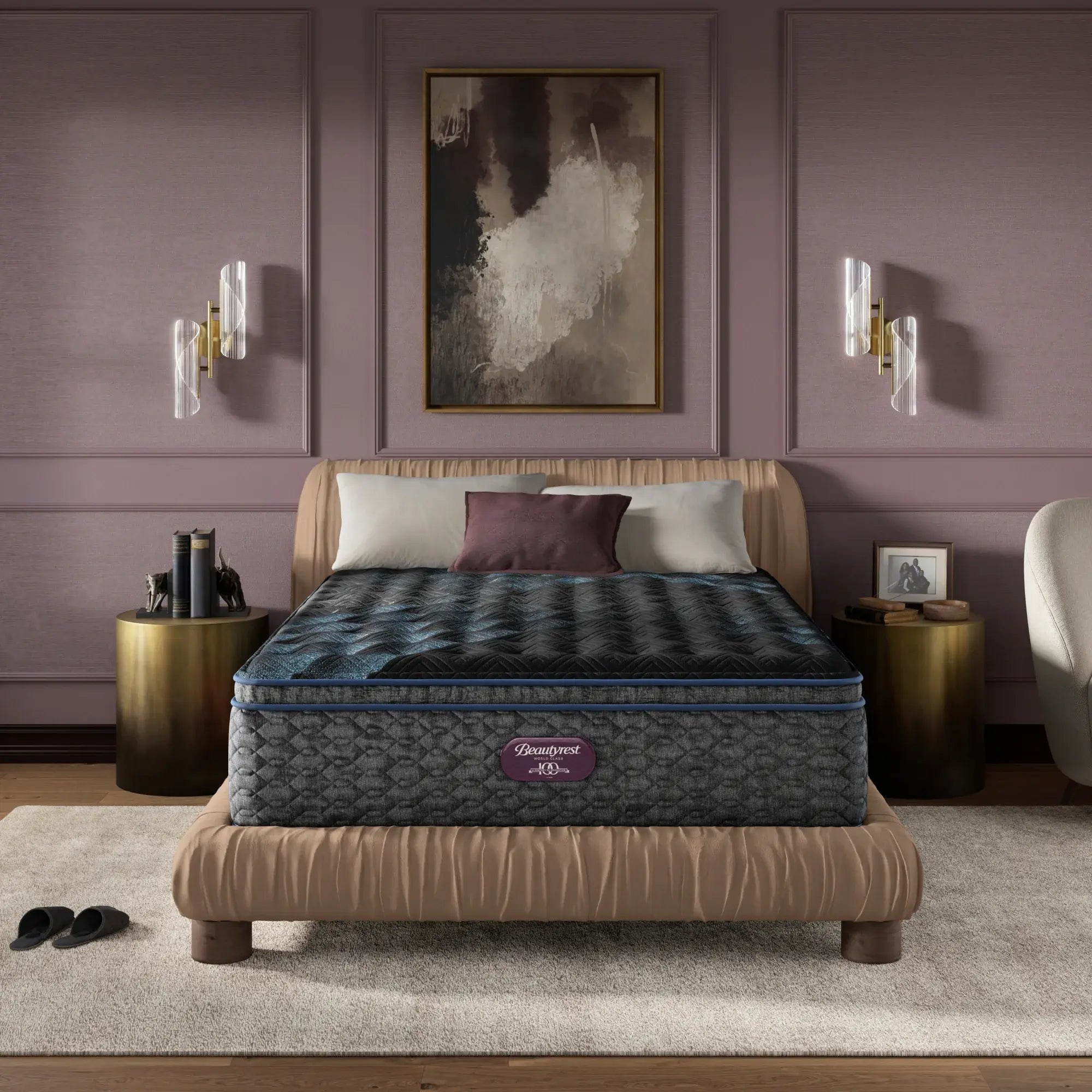 Simmons Beautyrest World Class Level Four Firm Pillow Top 16.25 Inch Mattress