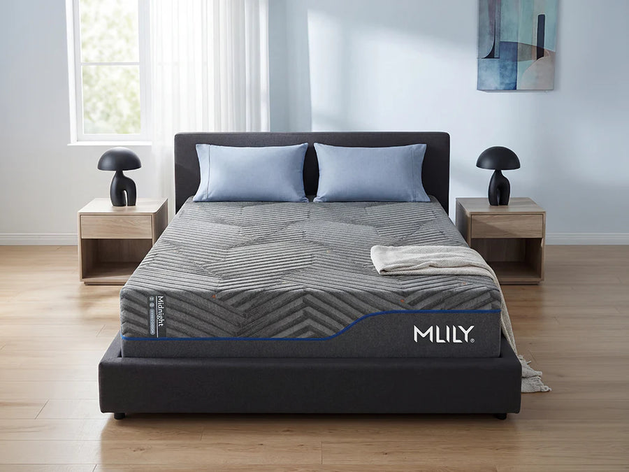 Midnight Cooling Copper Gel Hybrid 12 Inch Mattress By MLILY