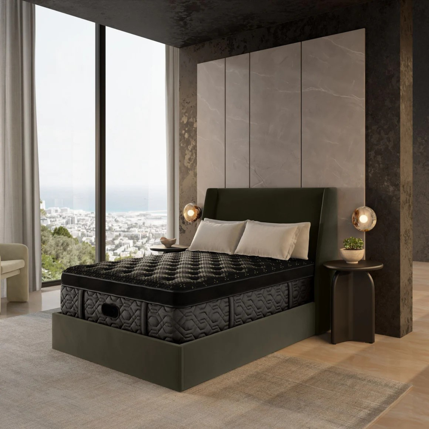 Closeout - Black Series Four Medium Summit Pillow Top Mattress