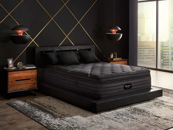 Closeout - Simmons Beautyrest Black K-Class Ultra Plush Pillow Top Mattress