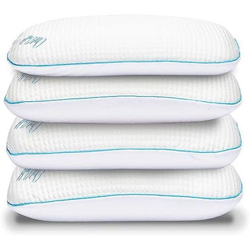 Out Cold Pillow with Dual Climate Cooling Cover and Advanced Memory Foam Core - Buy One, Get One For Free
