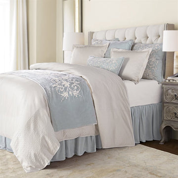 Belle Sateen Cotton Comforter Set HiEnd Accents