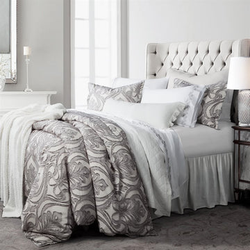 Nicole Damask Comforter Set HiEnd Accents