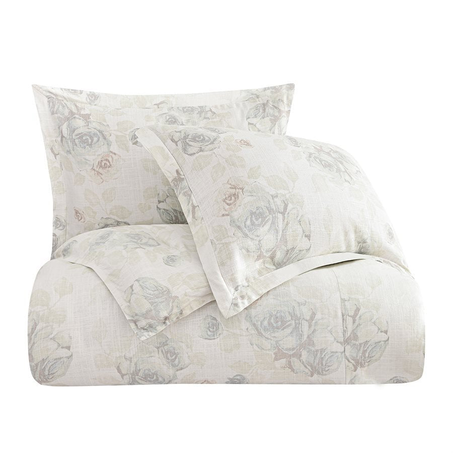 Rosaline Washed Linen Duvet Cover Set HiEnd Accents