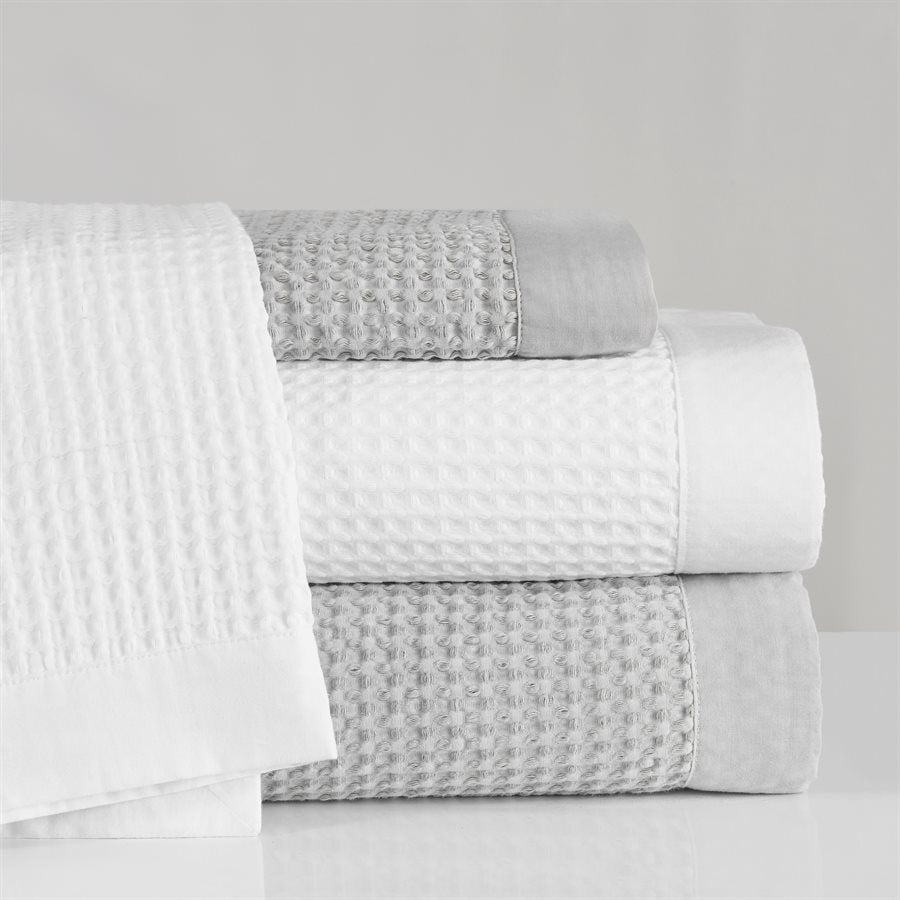 Waffle Weave Cotton Coverlet, 5 Colors HiEnd Accents