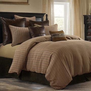 Clifton Houndstooth Comforter Set HiEnd Accents