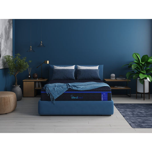 iDealBed S4 Nebula Luxury Hybrid Mattress, Medium Soft