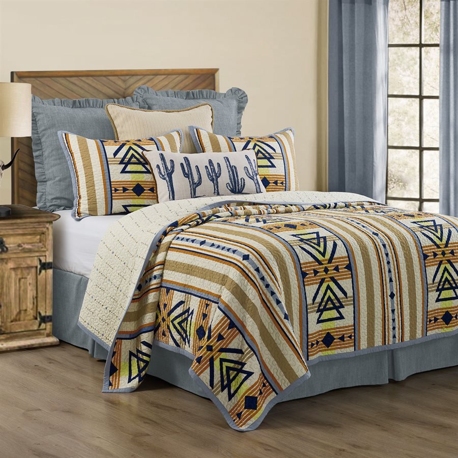 Pontiac Reversible Quilt Set HiEnd Accents