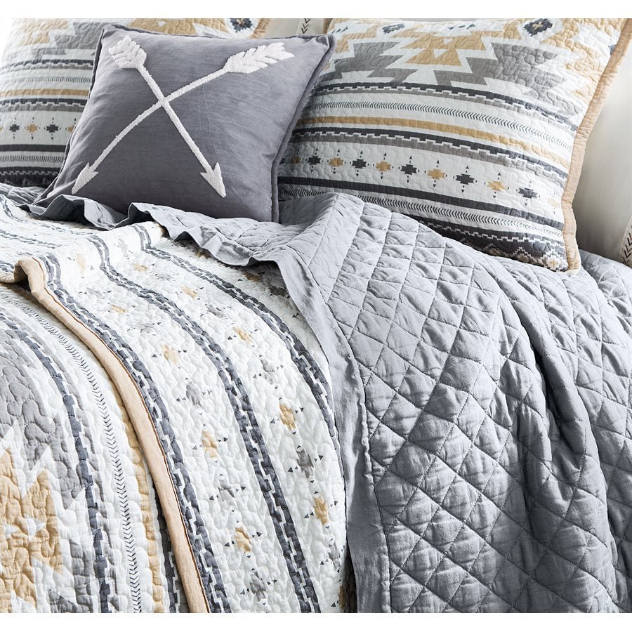 Desert Sage Reversible Quilt Set HiEnd Accents