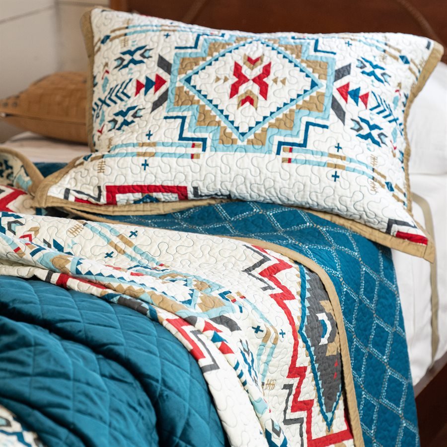 Spirit Valley Reversible Quilt Set HiEnd Accents