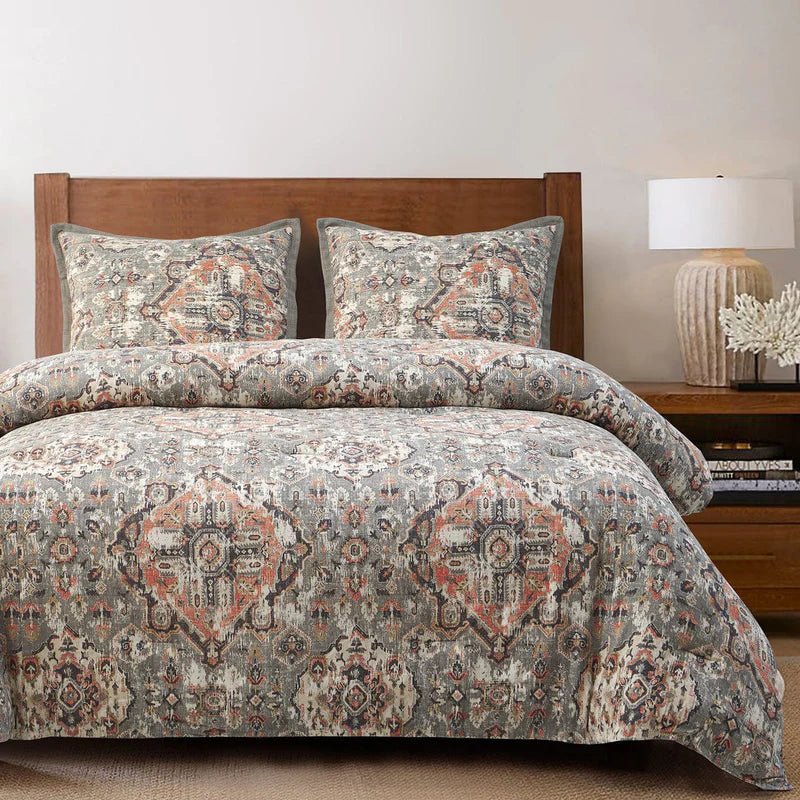 Carmen Kilim 3Pc Comforter Set By HiEnd Accents