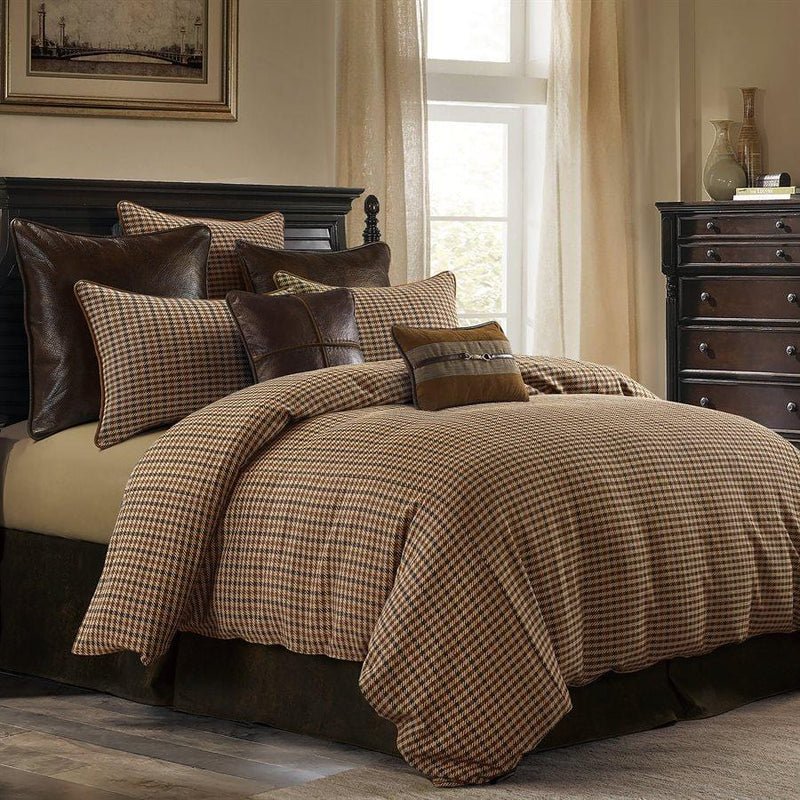 Clifton Houndstooth Duvet Cover HiEnd Accents