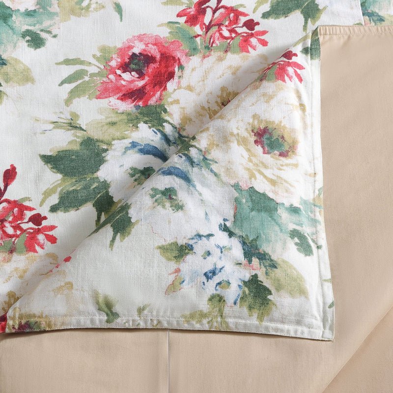 Peony Washed Linen Comforter Set HiEnd Accents