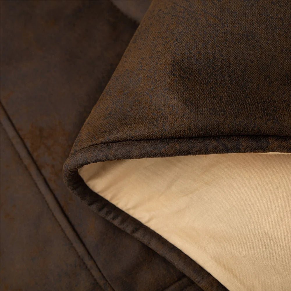 Laredo Comforter 6Pc Set, Chocolate By HiEnd Accents