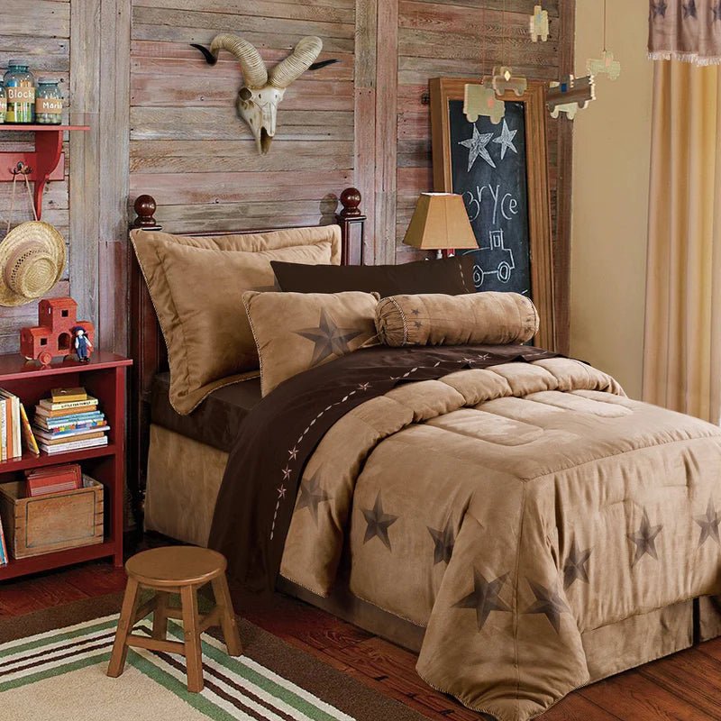 Luxury Star Comforter 7Pc Set By HiEnd Accents