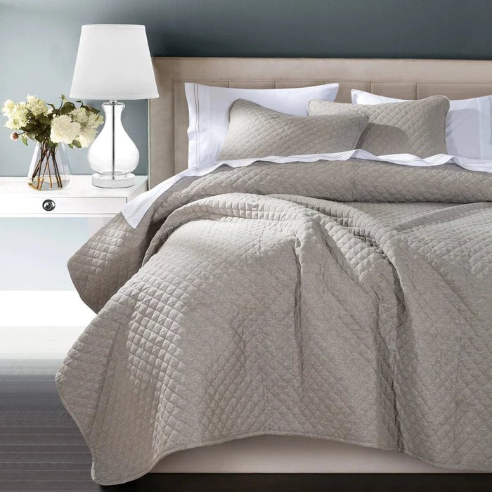 HiEnd Accents Anna Diamond Quilted Coverlet, 3 Colors HiEnd Accents