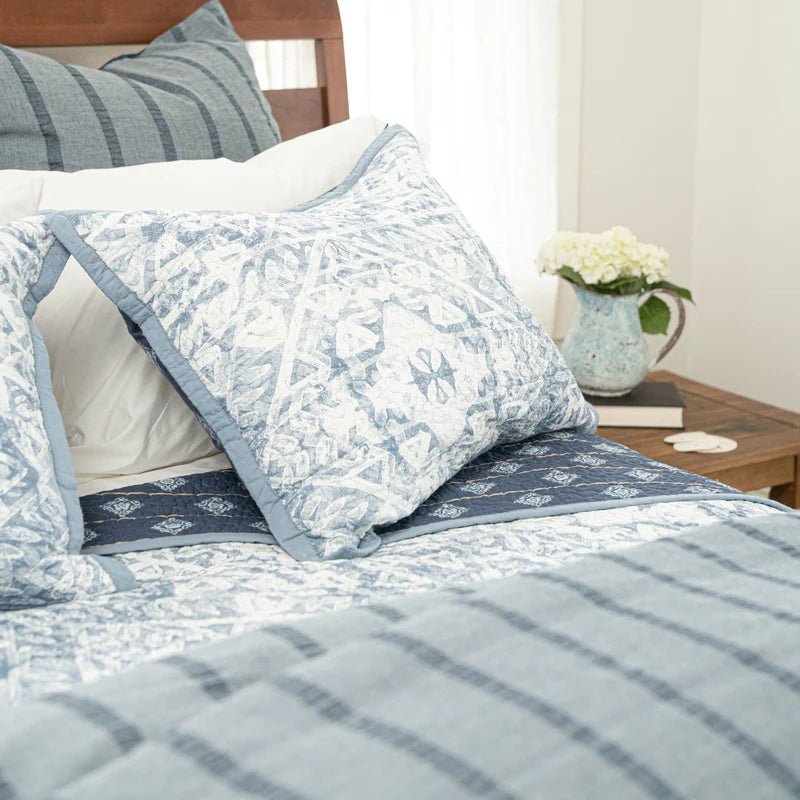 Harper Stripe Duvet Cover Set HiEnd Accents