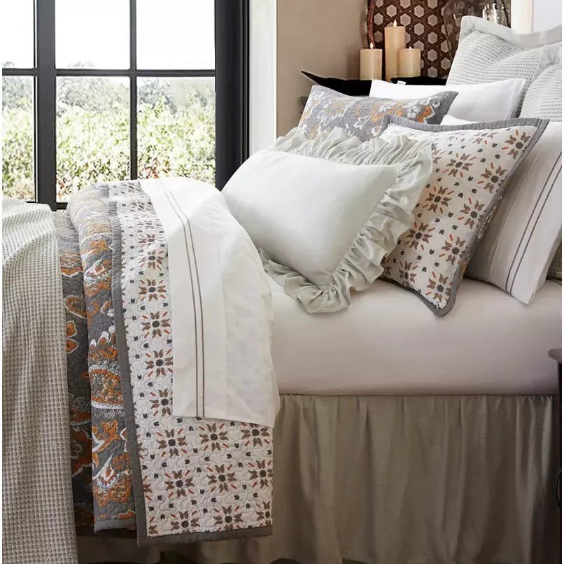 Abbie Western Paisley Reversible Quilt Set  HiEnd Accents