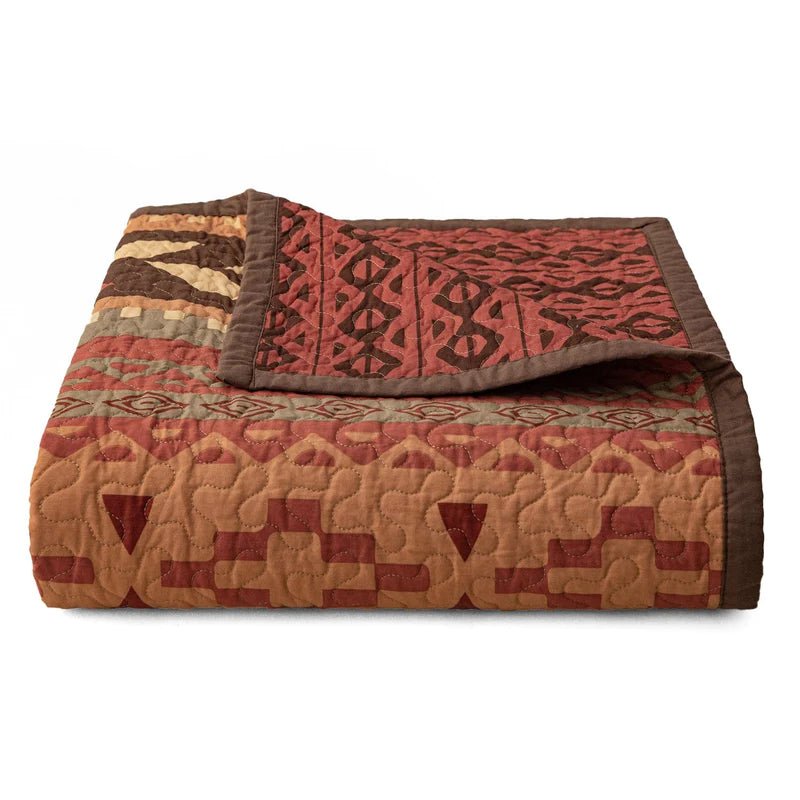 Broken Arrow Reversible 3Pc Quilt Set By HiEnd Accents