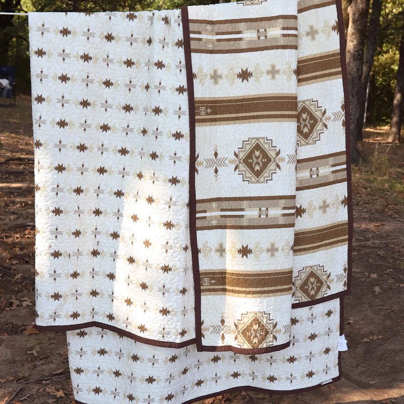 Dakota Reversible Quilt Set HiEnd Accents