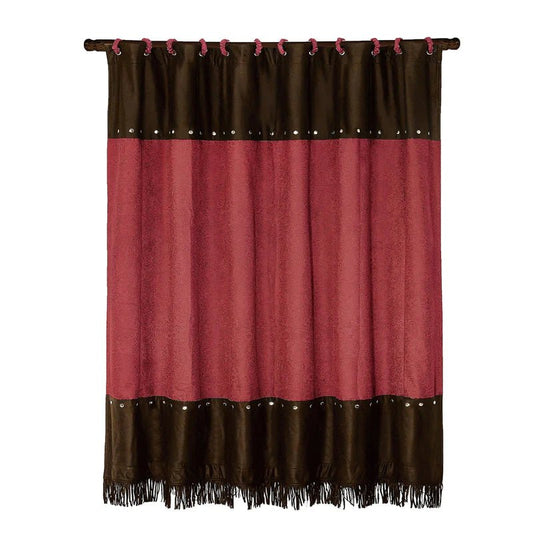 Cheyenne Red Shower Curtain