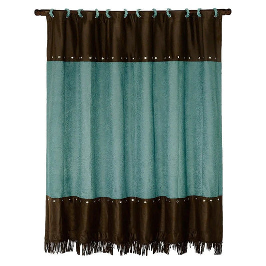 Cheyenne Turquoise Shower Curtain