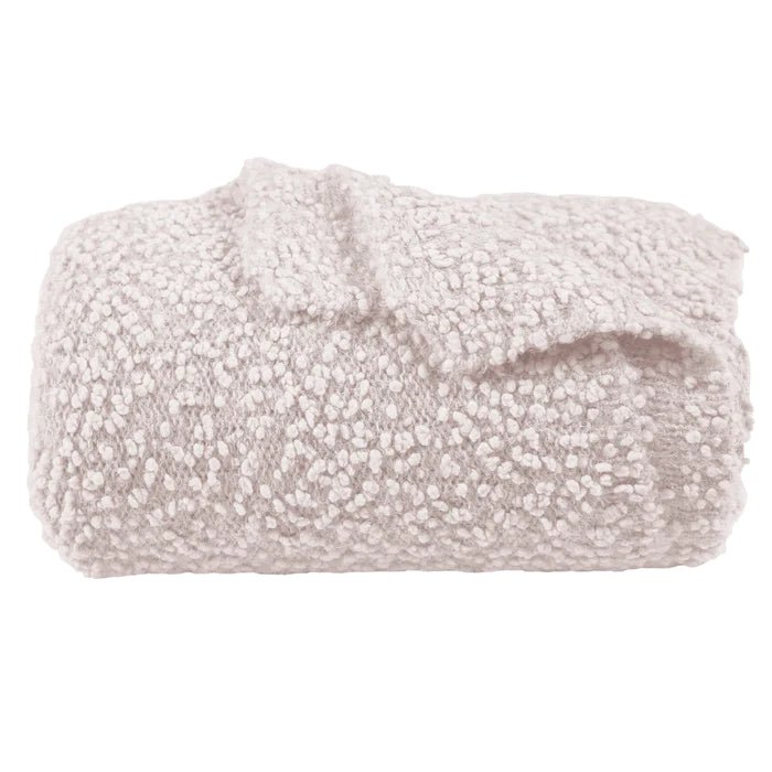 Pebble Creek Super Soft Throw Blanket, 50x60 By HiEnd Accents