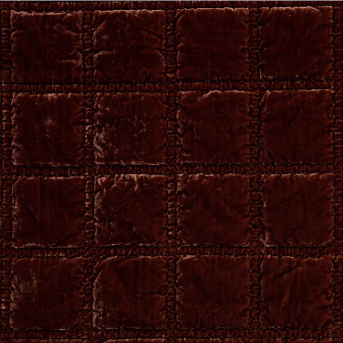 Stella Faux Silk Velvet Double Box Stitch Throw By HiEnd Accents