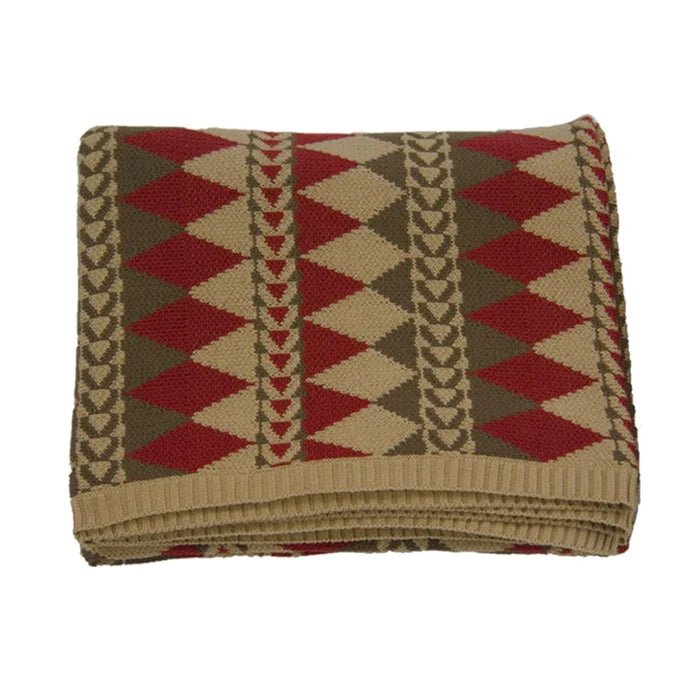 Wilderness Ridge Knitted Throw Blanket HiEnd Accents