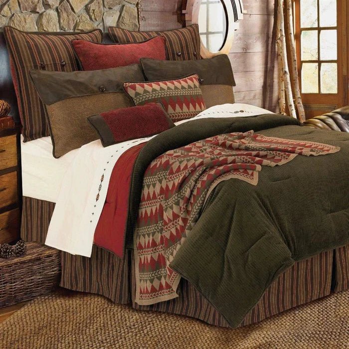 Wilderness Ridge Knitted Throw Blanket HiEnd Accents